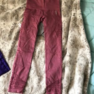 Gym shark pink yoga pants